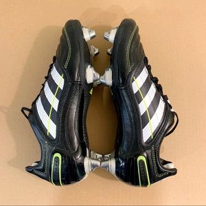 ADIDAS PREDATOR X TRX SG * U41921 * BLACK SOCCER CLEATS * 7 US